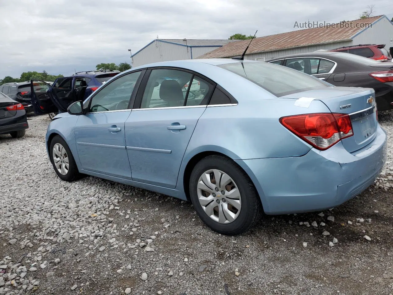 2012 Chevrolet Cruze Ls Blue vin: 1G1PC5SH6C7226134