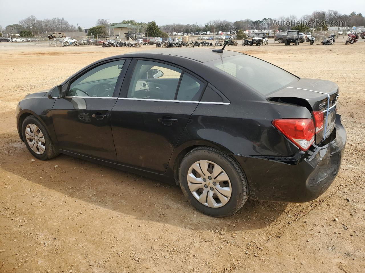 2012 Chevrolet Cruze Ls Black vin: 1G1PC5SH6C7261773