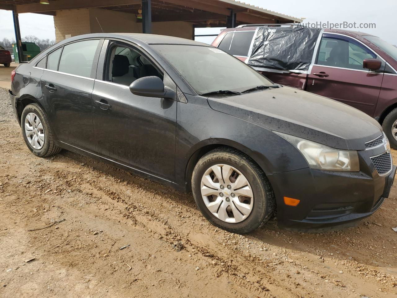 2012 Chevrolet Cruze Ls Black vin: 1G1PC5SH6C7261773