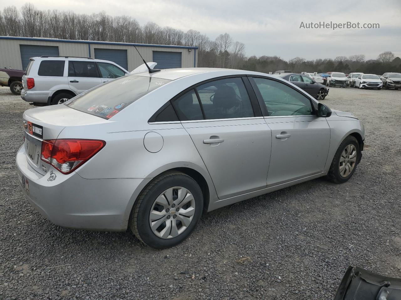 2012 Chevrolet Cruze Ls Silver vin: 1G1PC5SH6C7347357