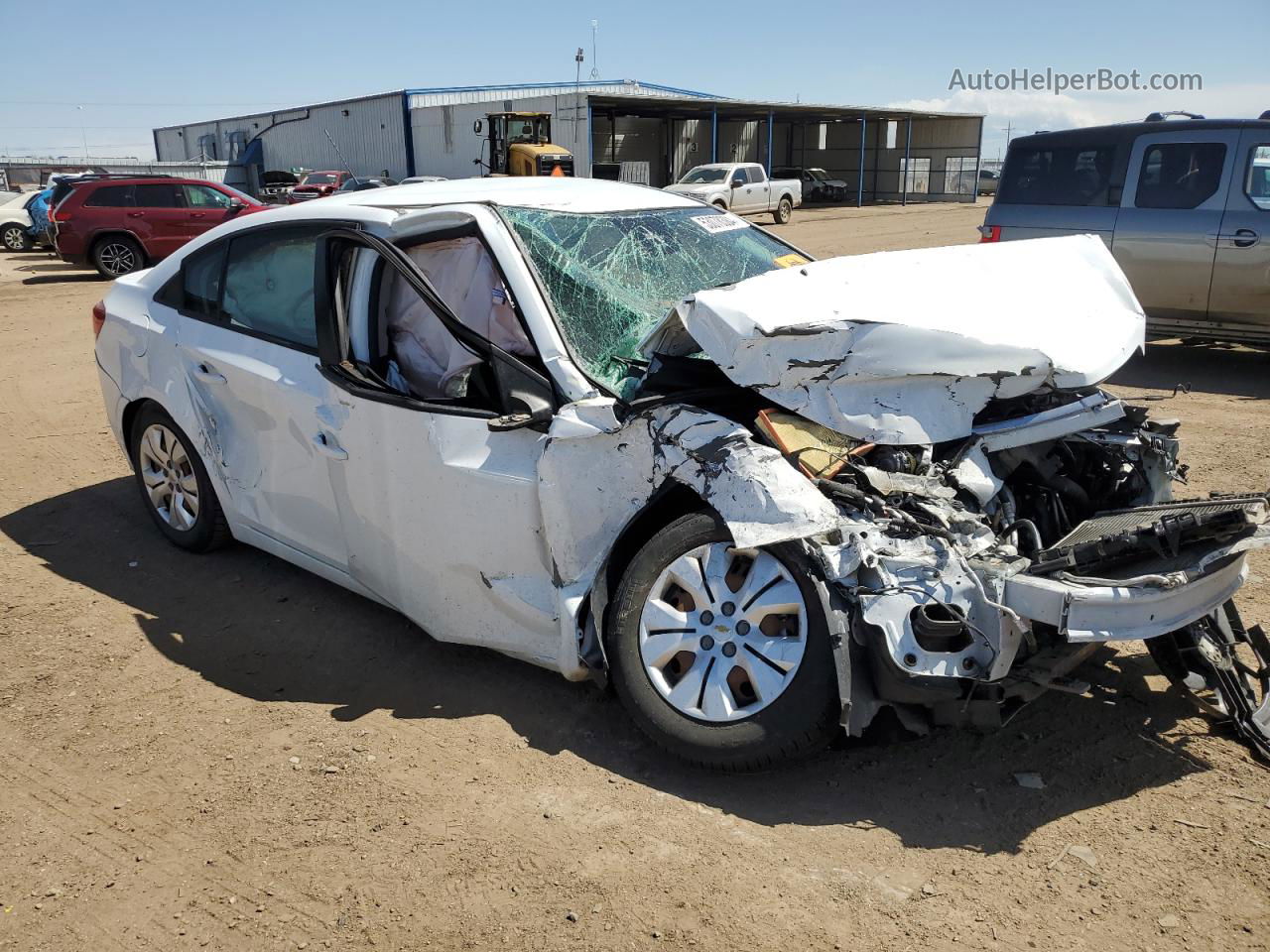 2016 Chevrolet Cruze Limited Ls Белый vin: 1G1PC5SH6G7126718