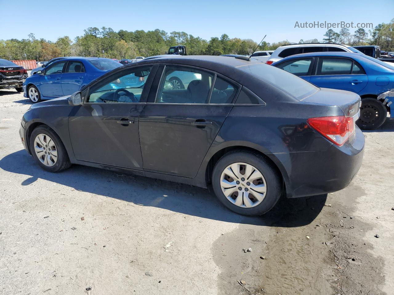 2016 Chevrolet Cruze Limited Ls Gray vin: 1G1PC5SH6G7139159