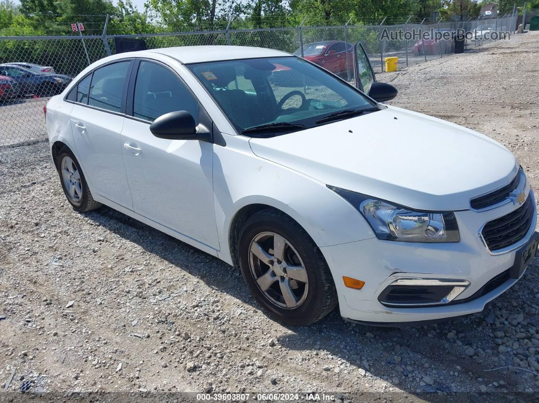 2016 Chevrolet Cruze Limited Ls Auto White vin: 1G1PC5SH6G7180813