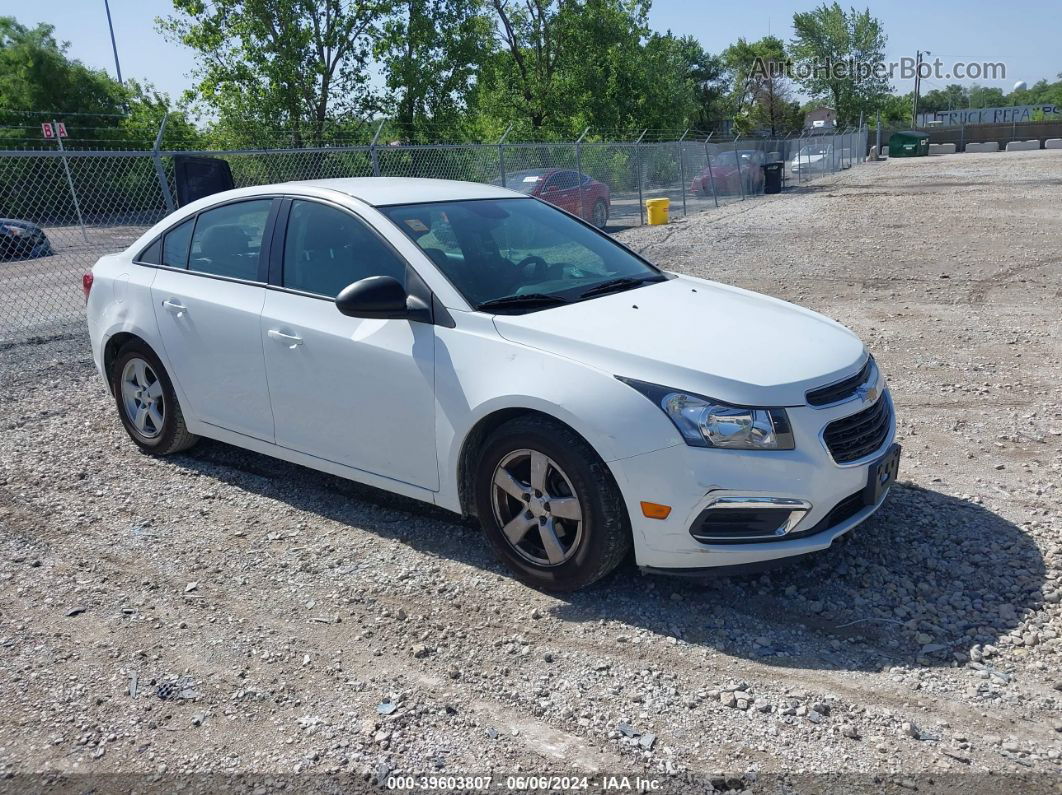 2016 Chevrolet Cruze Limited Ls Auto White vin: 1G1PC5SH6G7180813