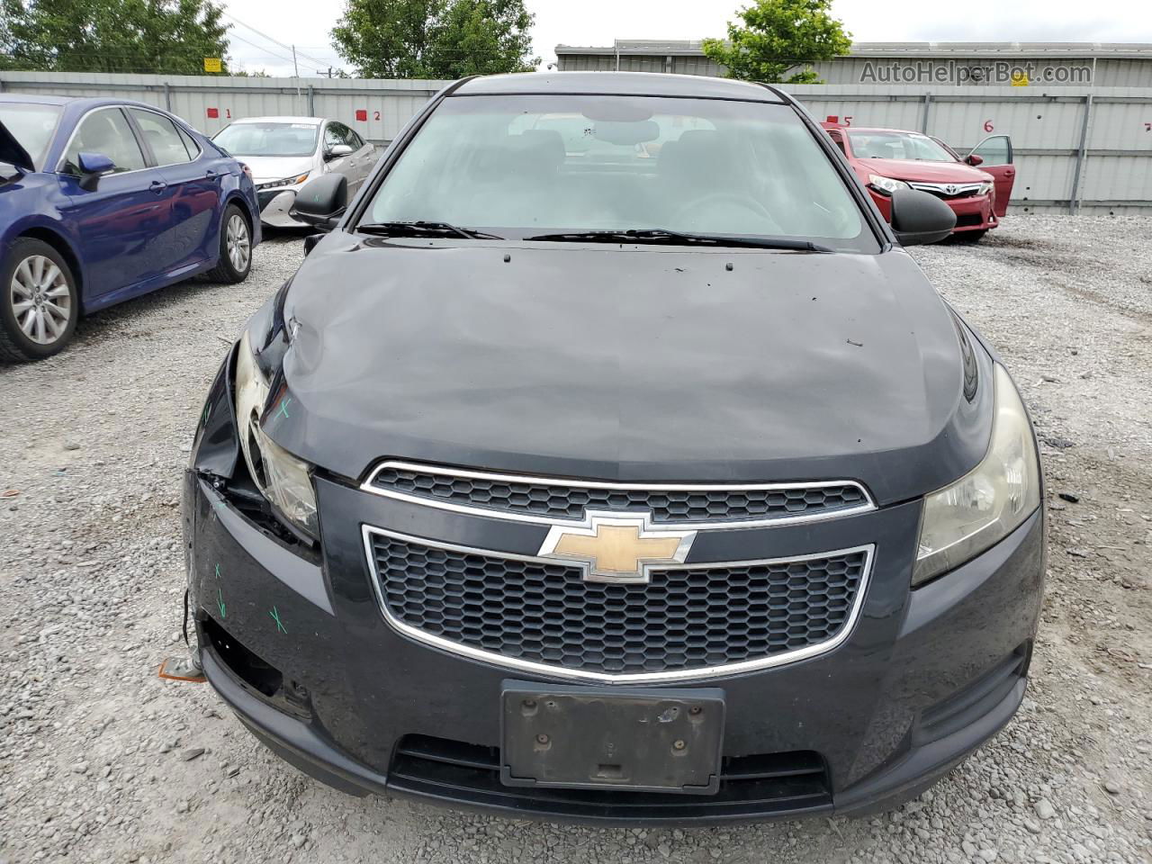 2012 Chevrolet Cruze Ls Black vin: 1G1PC5SH7C7191927