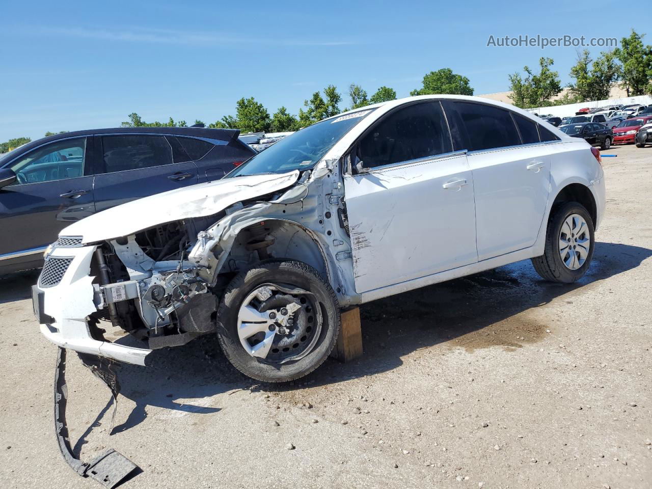 2012 Chevrolet Cruze Ls White vin: 1G1PC5SH7C7368332