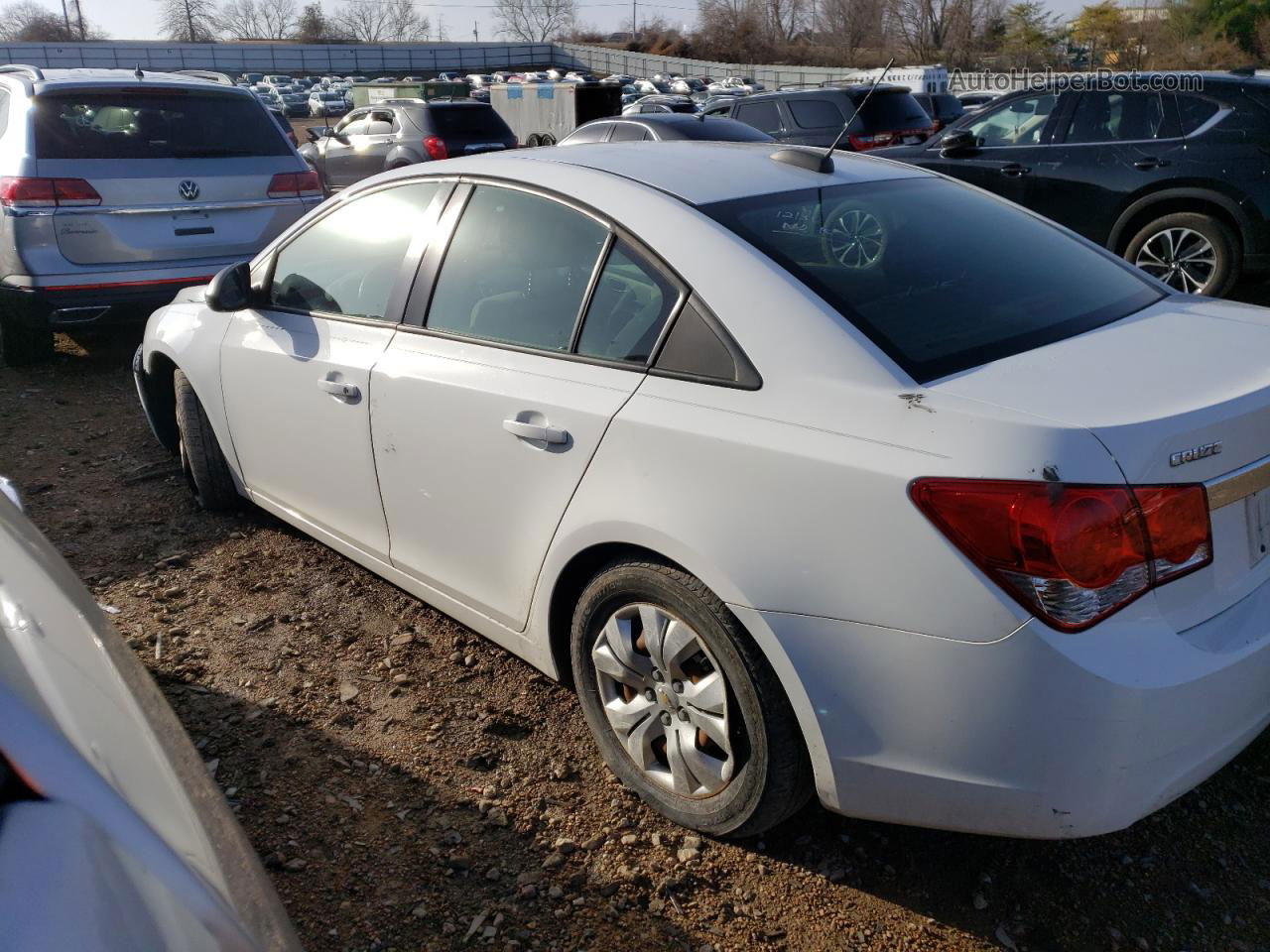 2016 Chevrolet Cruze Limited Ls White vin: 1G1PC5SH7G7182053