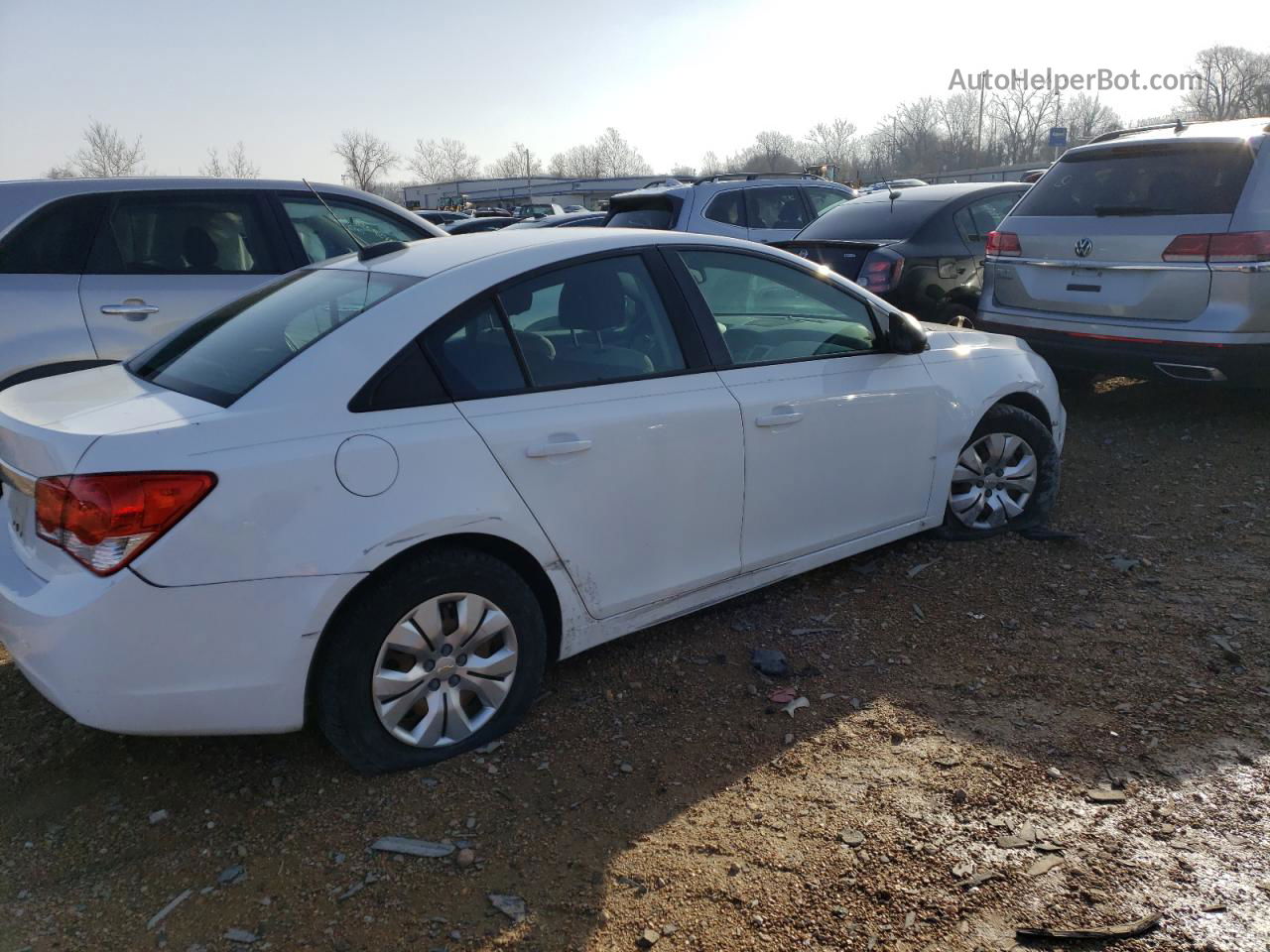 2016 Chevrolet Cruze Limited Ls White vin: 1G1PC5SH7G7182053