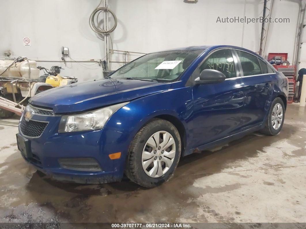 2012 Chevrolet Cruze Ls Blue vin: 1G1PC5SH8C7200666