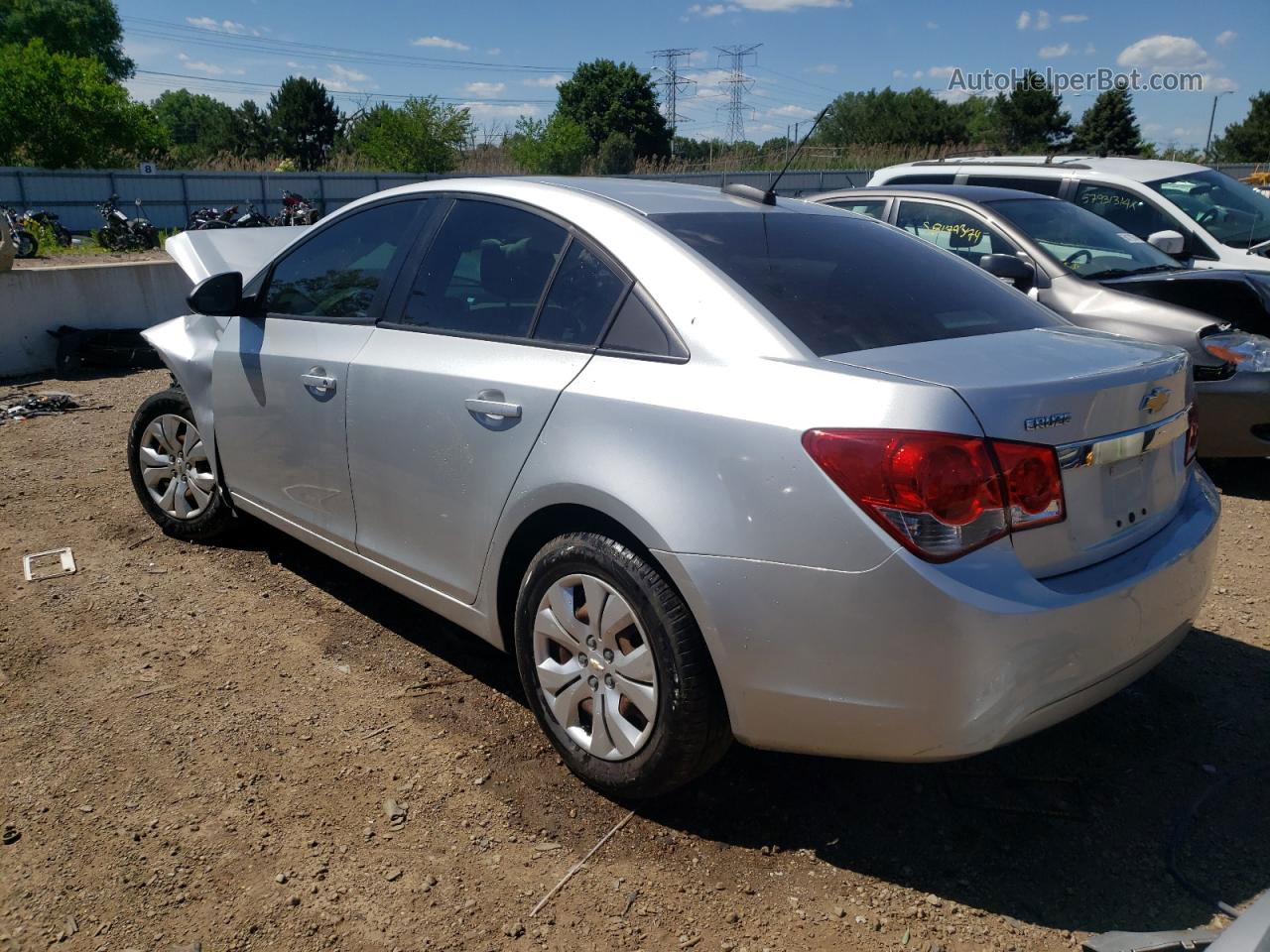 2016 Chevrolet Cruze Limited Ls Серебряный vin: 1G1PC5SH8G7173572