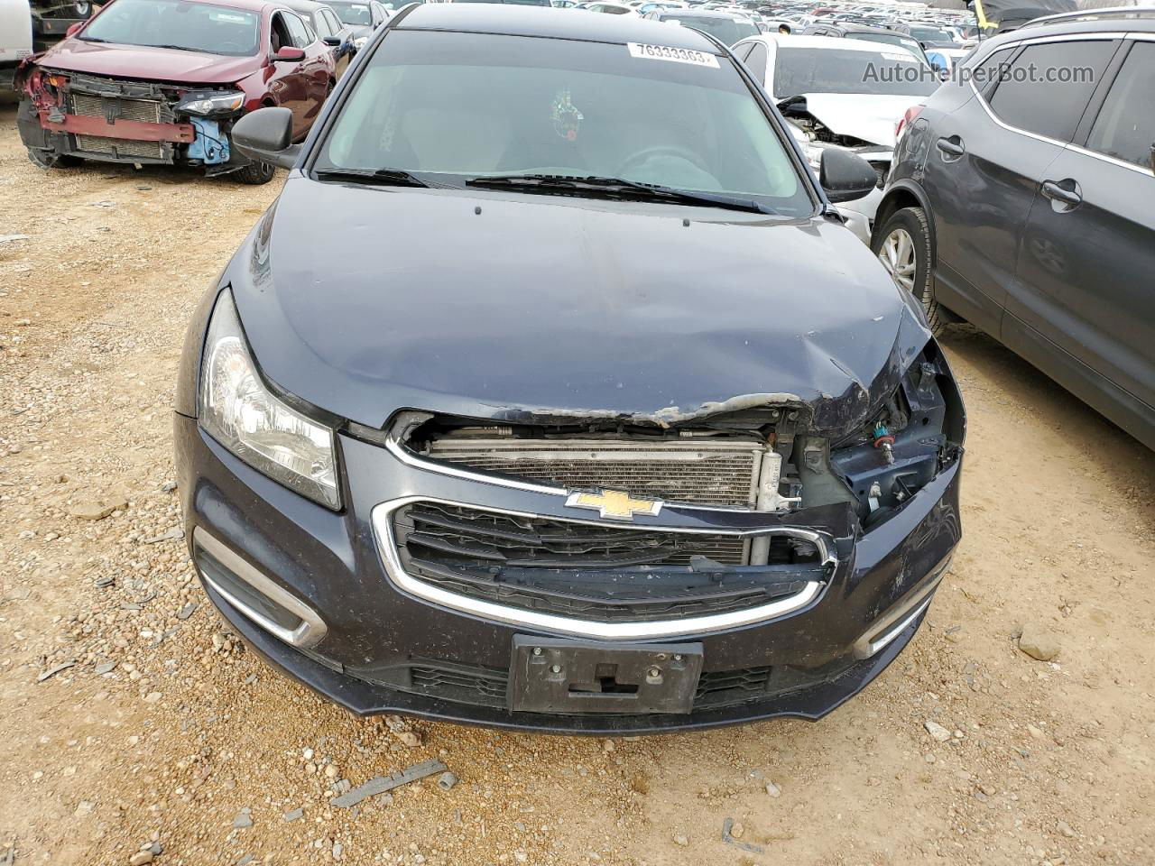 2016 Chevrolet Cruze Limited Ls Black vin: 1G1PC5SH8G7195474