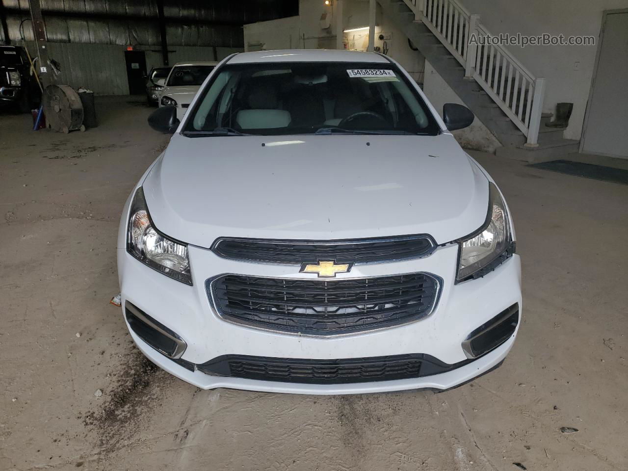 2016 Chevrolet Cruze Limited Ls White vin: 1G1PC5SH8G7214931