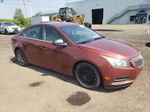 2012 Chevrolet Cruze Ls Maroon vin: 1G1PC5SH9C7190200