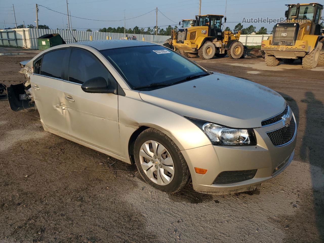 2012 Chevrolet Cruze Ls Золотой vin: 1G1PC5SH9C7236656