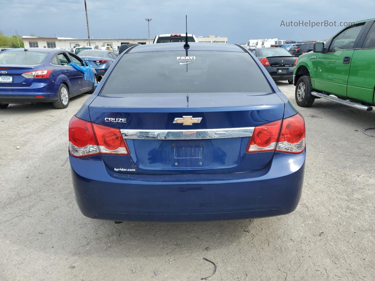 2012 Chevrolet Cruze Ls Blue vin: 1G1PC5SH9C7237970