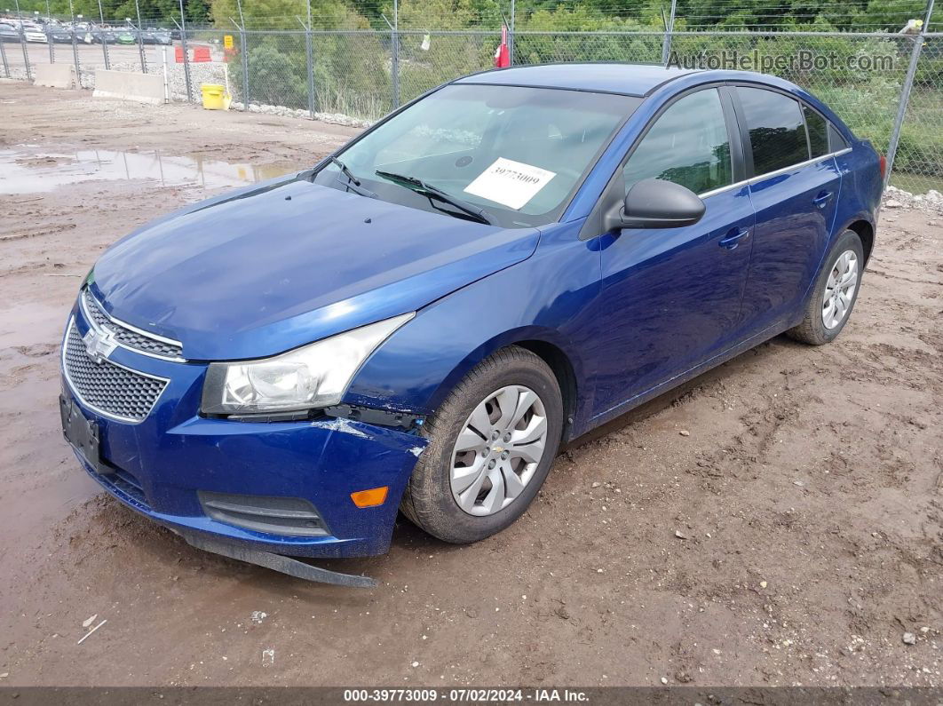 2012 Chevrolet Cruze Ls Синий vin: 1G1PC5SH9C7287820