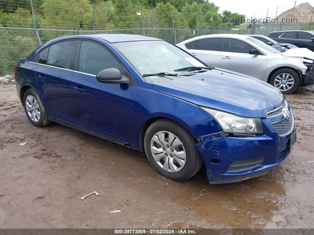 2012 Chevrolet Cruze Ls Blue vin: 1G1PC5SH9C7287820