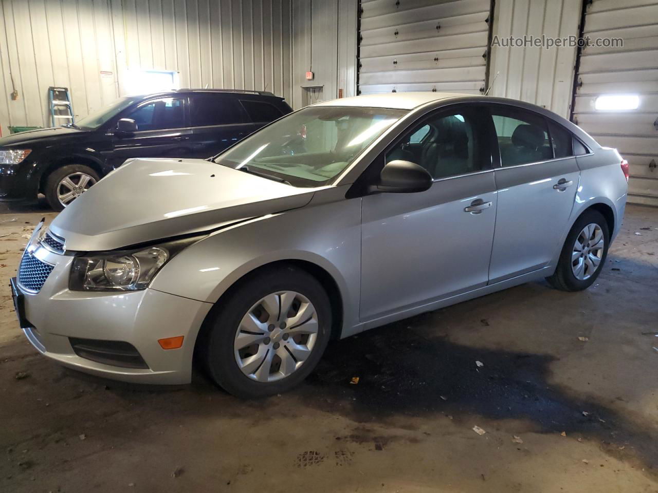 2012 Chevrolet Cruze Ls Silver vin: 1G1PC5SH9C7313395