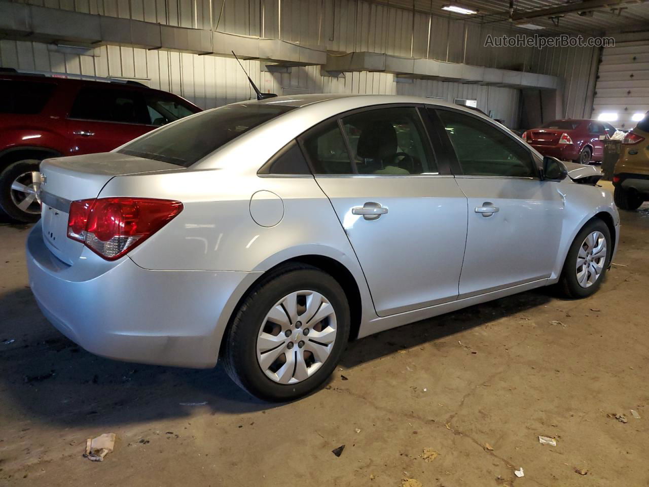 2012 Chevrolet Cruze Ls Silver vin: 1G1PC5SH9C7313395