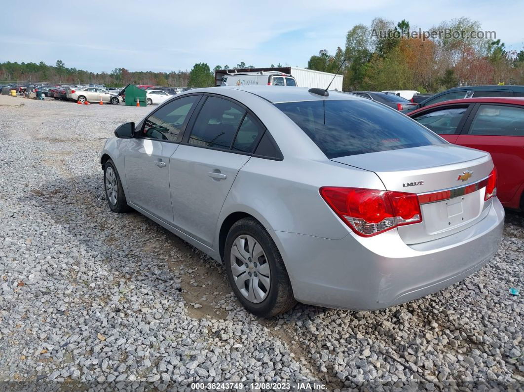 2016 Chevrolet Cruze Limited Ls Auto Серебряный vin: 1G1PC5SH9G7113784