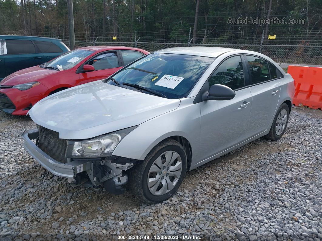 2016 Chevrolet Cruze Limited Ls Auto Серебряный vin: 1G1PC5SH9G7113784