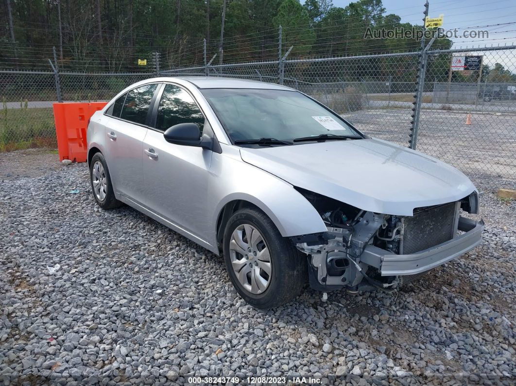 2016 Chevrolet Cruze Limited Ls Auto Silver vin: 1G1PC5SH9G7113784