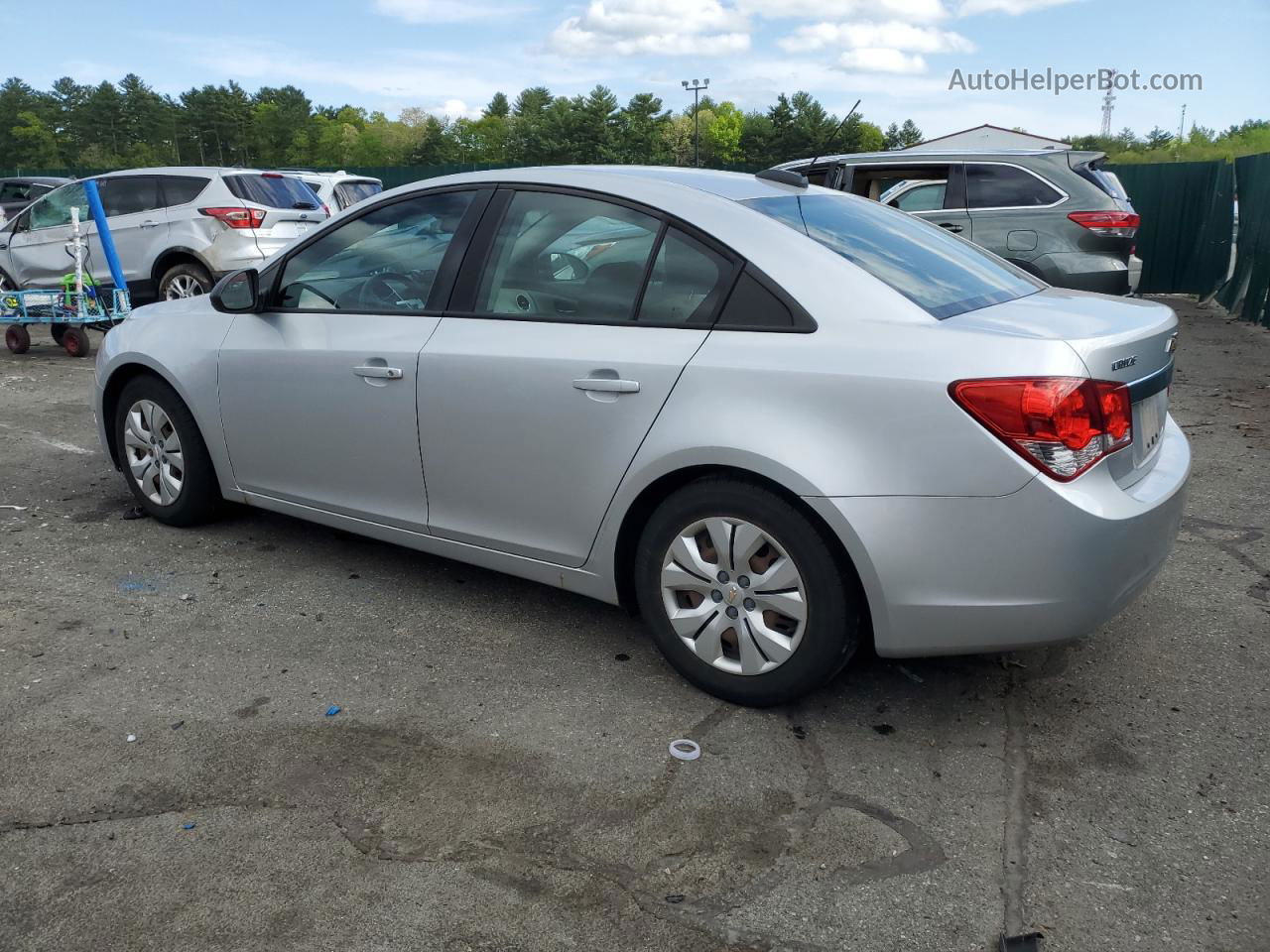 2016 Chevrolet Cruze Limited Ls Silver vin: 1G1PC5SH9G7121724