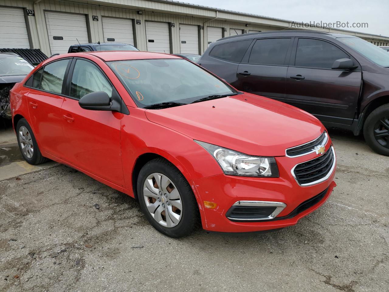 2016 Chevrolet Cruze Limited Ls Red vin: 1G1PC5SH9G7143870