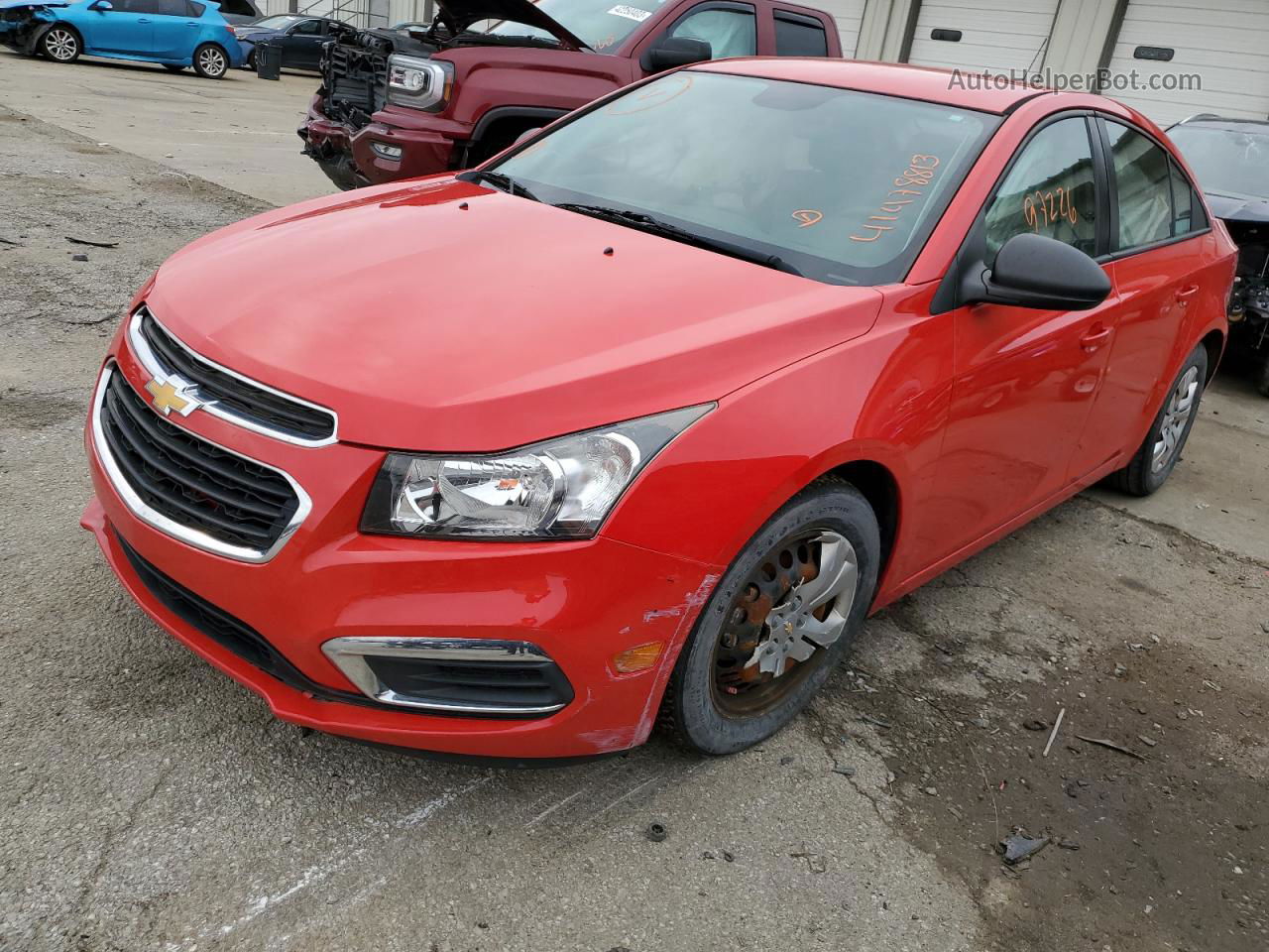 2016 Chevrolet Cruze Limited Ls Red vin: 1G1PC5SH9G7143870