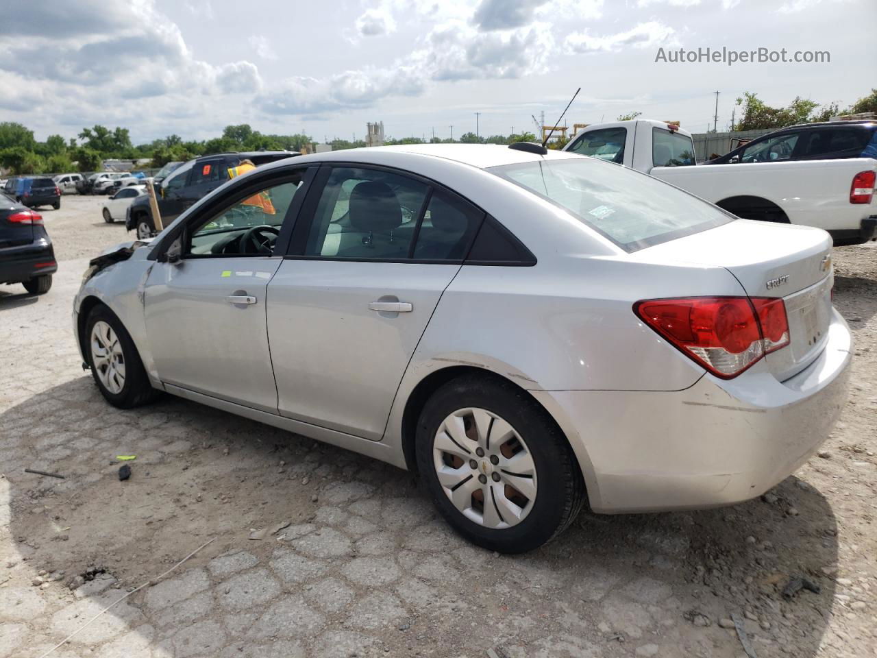 2016 Chevrolet Cruze Limited Ls Silver vin: 1G1PC5SH9G7162435