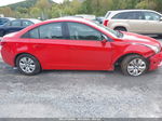 2016 Chevrolet Cruze Limited Ls Red vin: 1G1PC5SH9G7166632