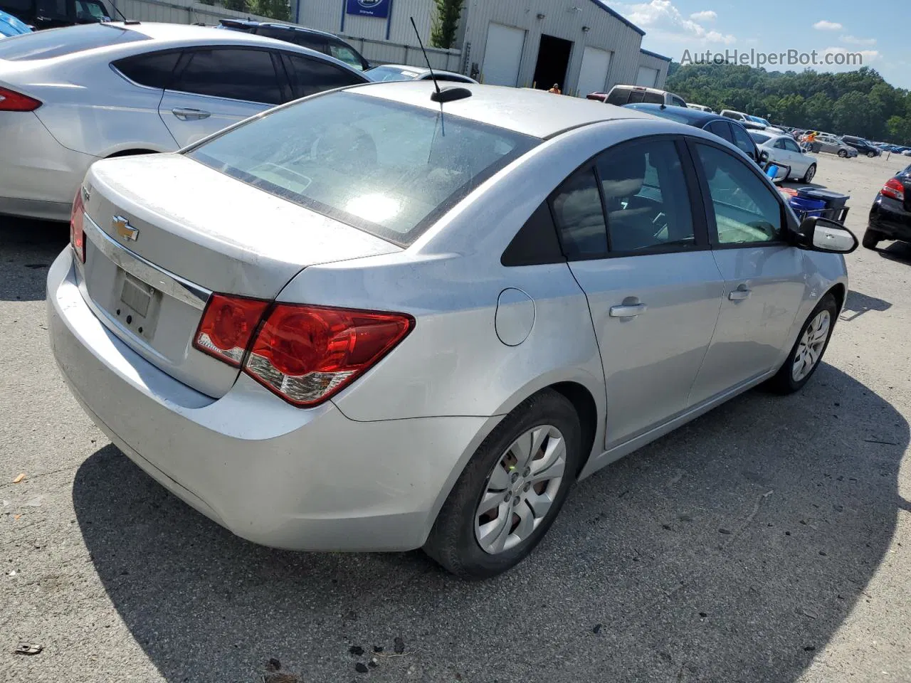 2016 Chevrolet Cruze Limited Ls Gray vin: 1G1PC5SH9G7182443