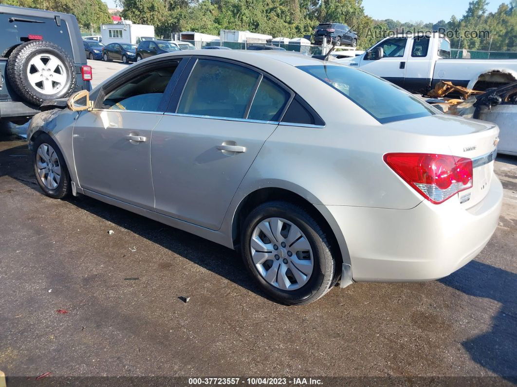 2012 Chevrolet Cruze Ls Cream vin: 1G1PC5SHXC7128966