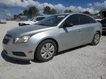 2012 Chevrolet Cruze Ls Silver vin: 1G1PC5SHXC7141507