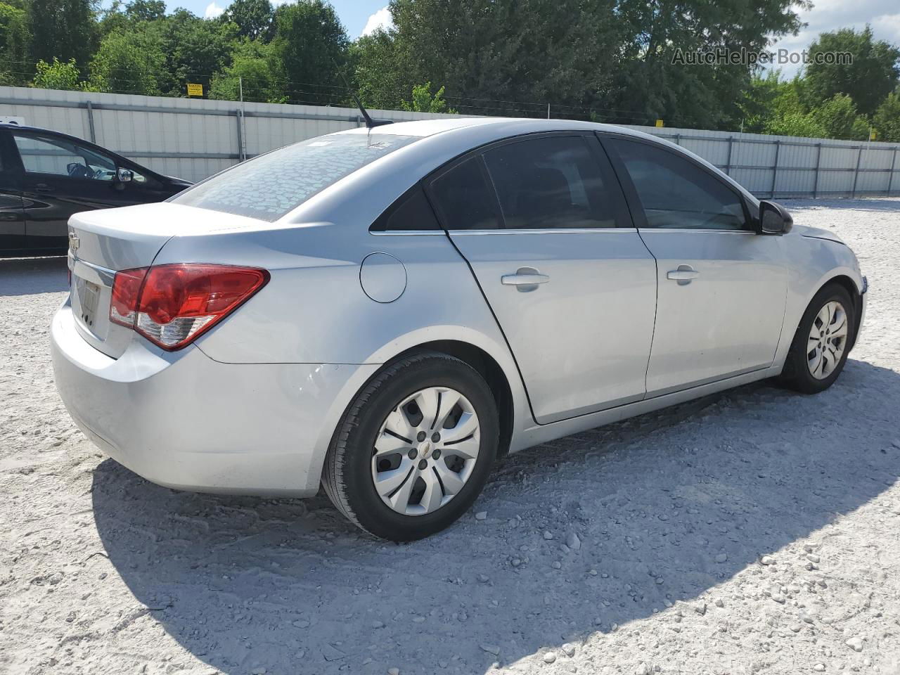 2012 Chevrolet Cruze Ls Silver vin: 1G1PC5SHXC7141507