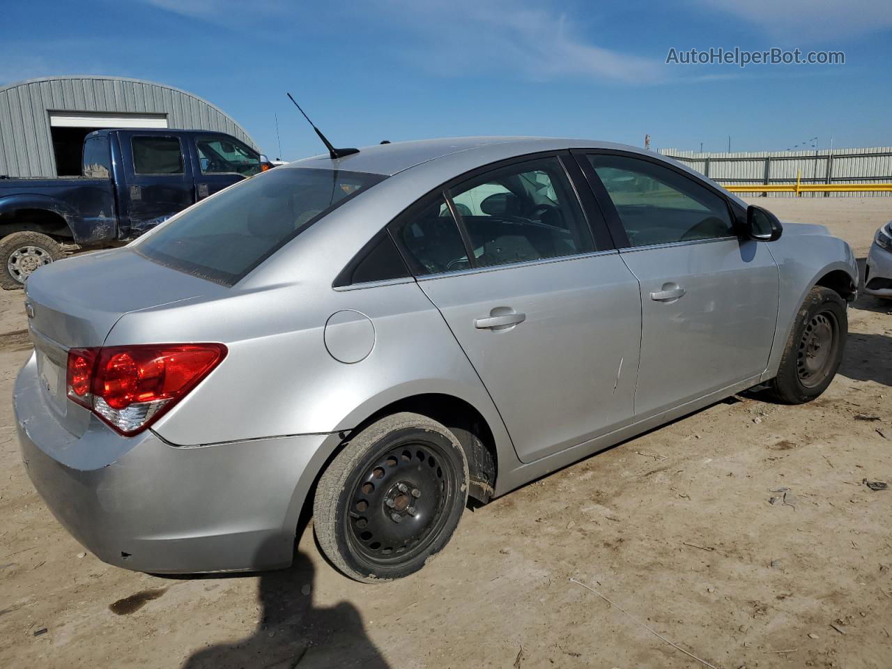 2012 Chevrolet Cruze Ls Silver vin: 1G1PC5SHXC7156346