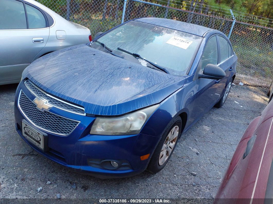 2012 Chevrolet Cruze Ls Blue vin: 1G1PC5SHXC7157352