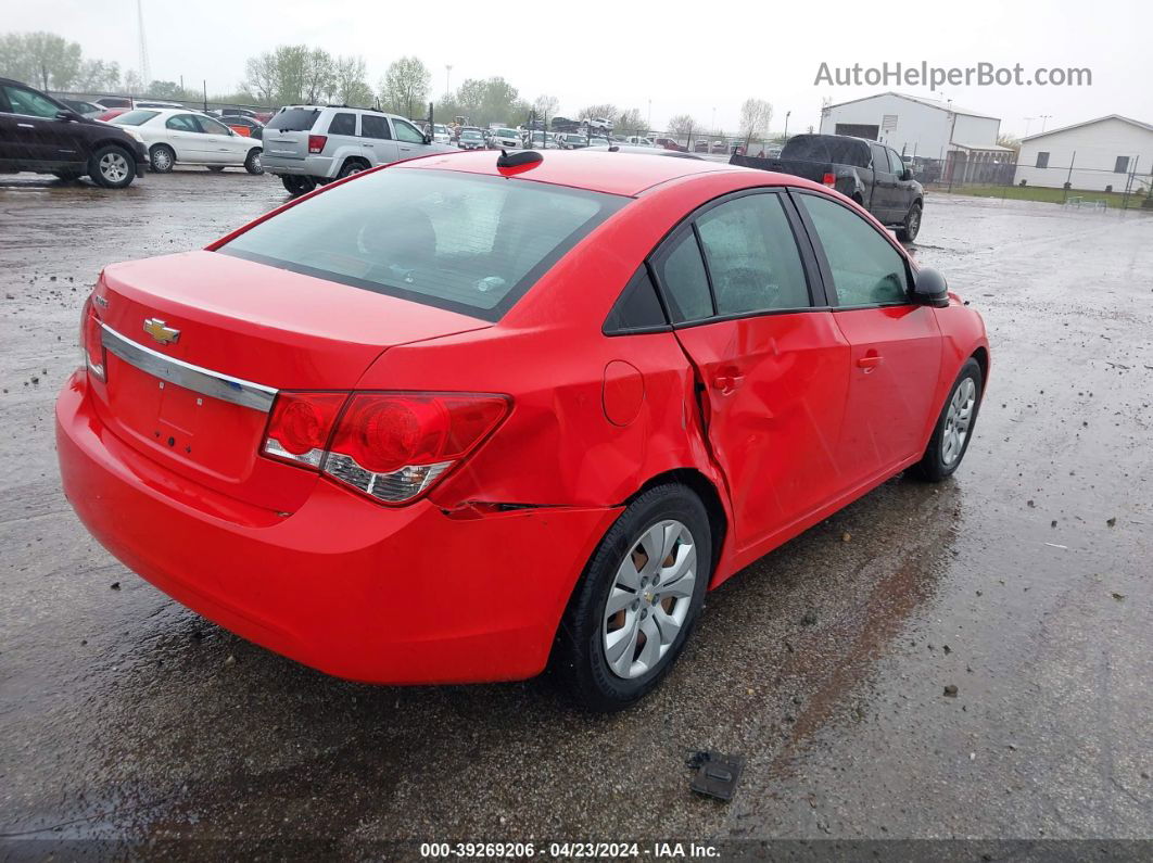 2016 Chevrolet Cruze Limited Ls Auto Красный vin: 1G1PC5SHXG7167269