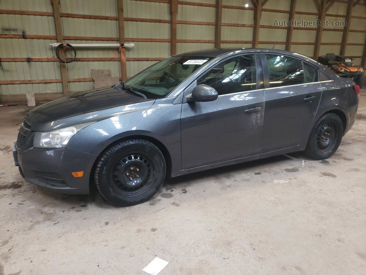 2013 Chevrolet Cruze Lt Gray vin: 1G1PD5SB2D7239974