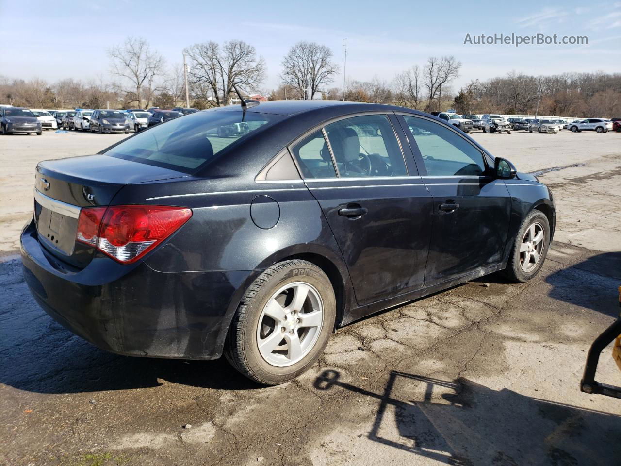 2014 Chevrolet Cruze Lt Black vin: 1G1PD5SB3E7445094