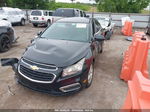 2015 Chevrolet Cruze 1lt Manual Black vin: 1G1PD5SB4F7176461