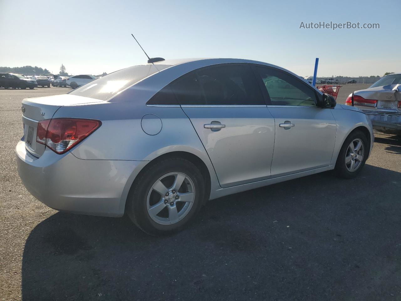 2015 Chevrolet Cruze Lt Silver vin: 1G1PD5SB5F7137569