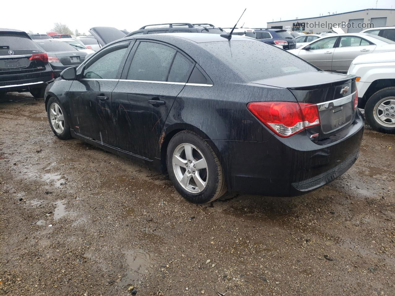 2013 Chevrolet Cruze Lt Black vin: 1G1PD5SB8D7241194