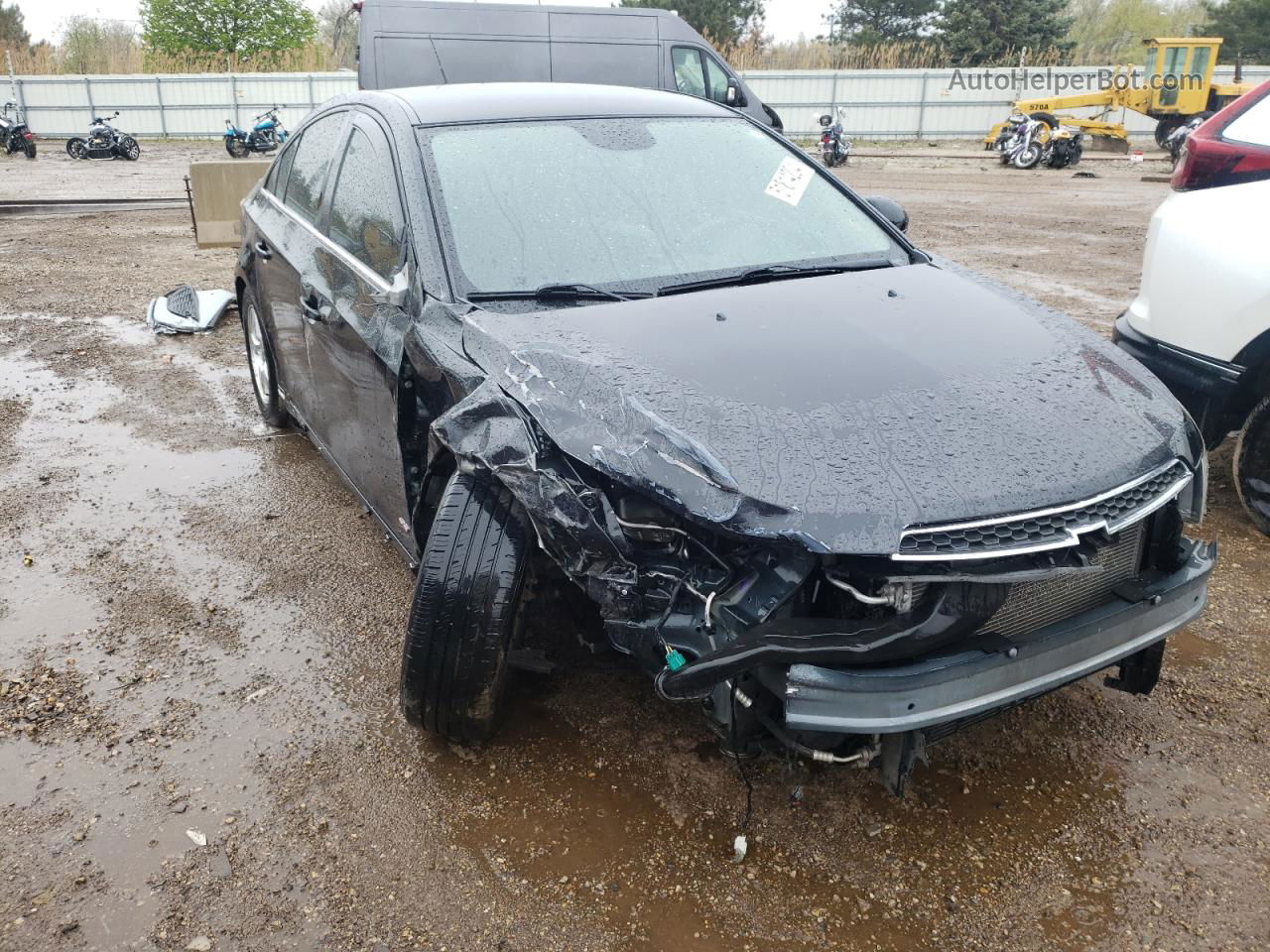 2013 Chevrolet Cruze Lt Black vin: 1G1PD5SB8D7241194