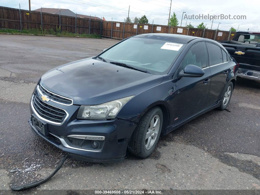 2015 Chevrolet Cruze 1lt Manual Blue vin: 1G1PD5SB8F7166984