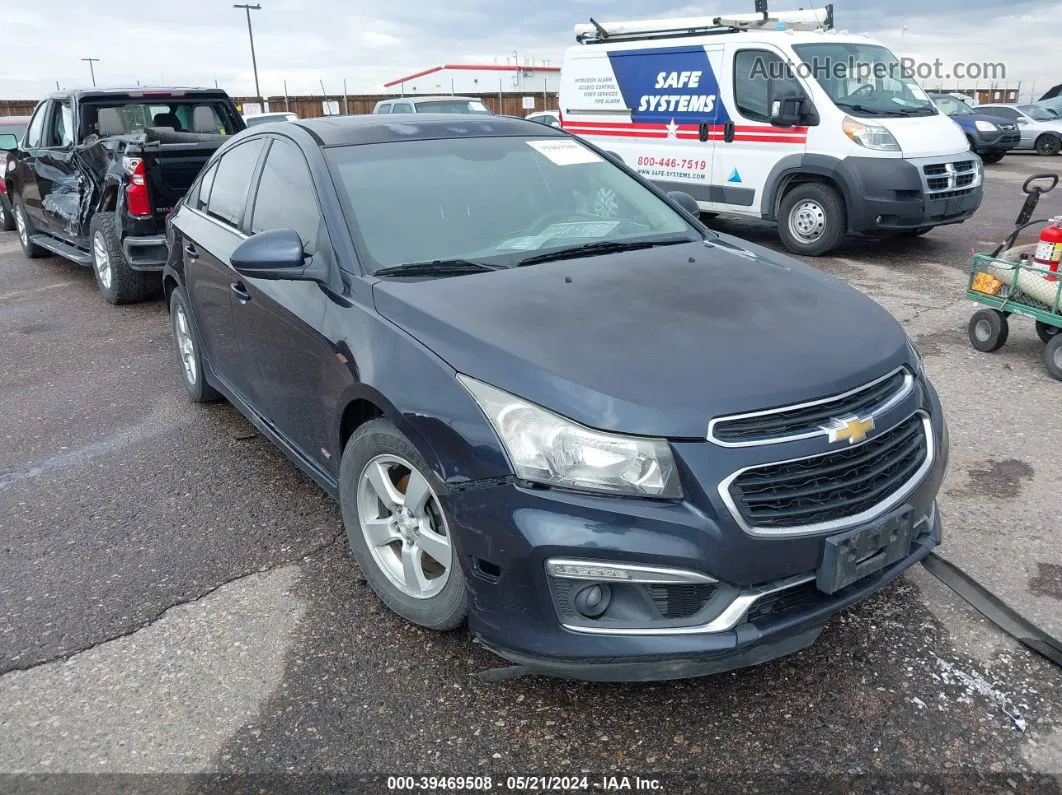 2015 Chevrolet Cruze 1lt Manual Blue vin: 1G1PD5SB8F7166984