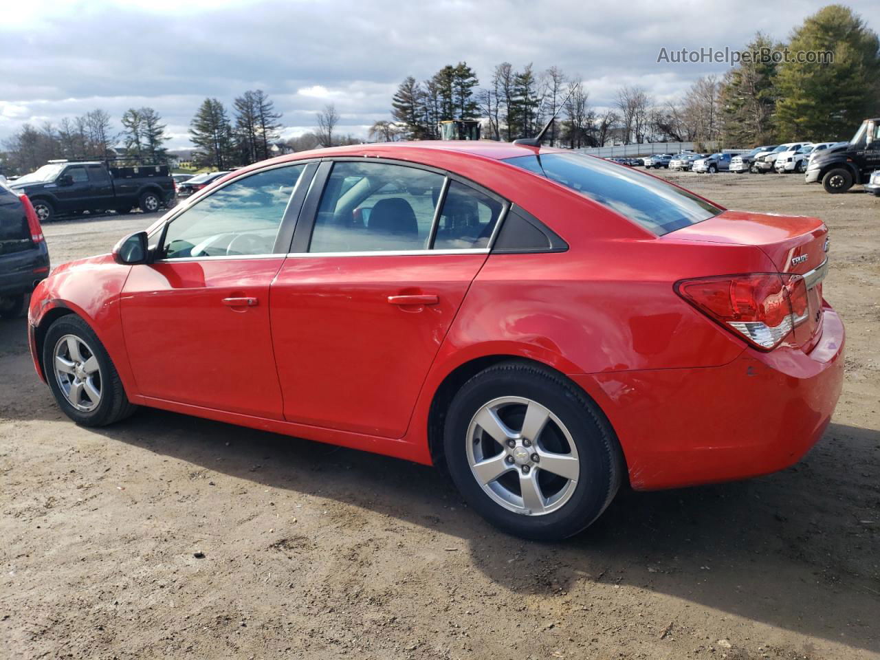 2014 Chevrolet Cruze Lt Красный vin: 1G1PD5SB9E7443253