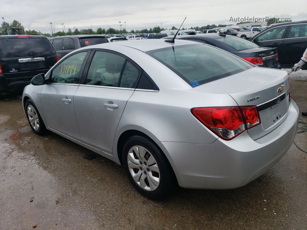 2012 Chevrolet Cruze Ls Silver vin: 1G1PD5SH1C7177096