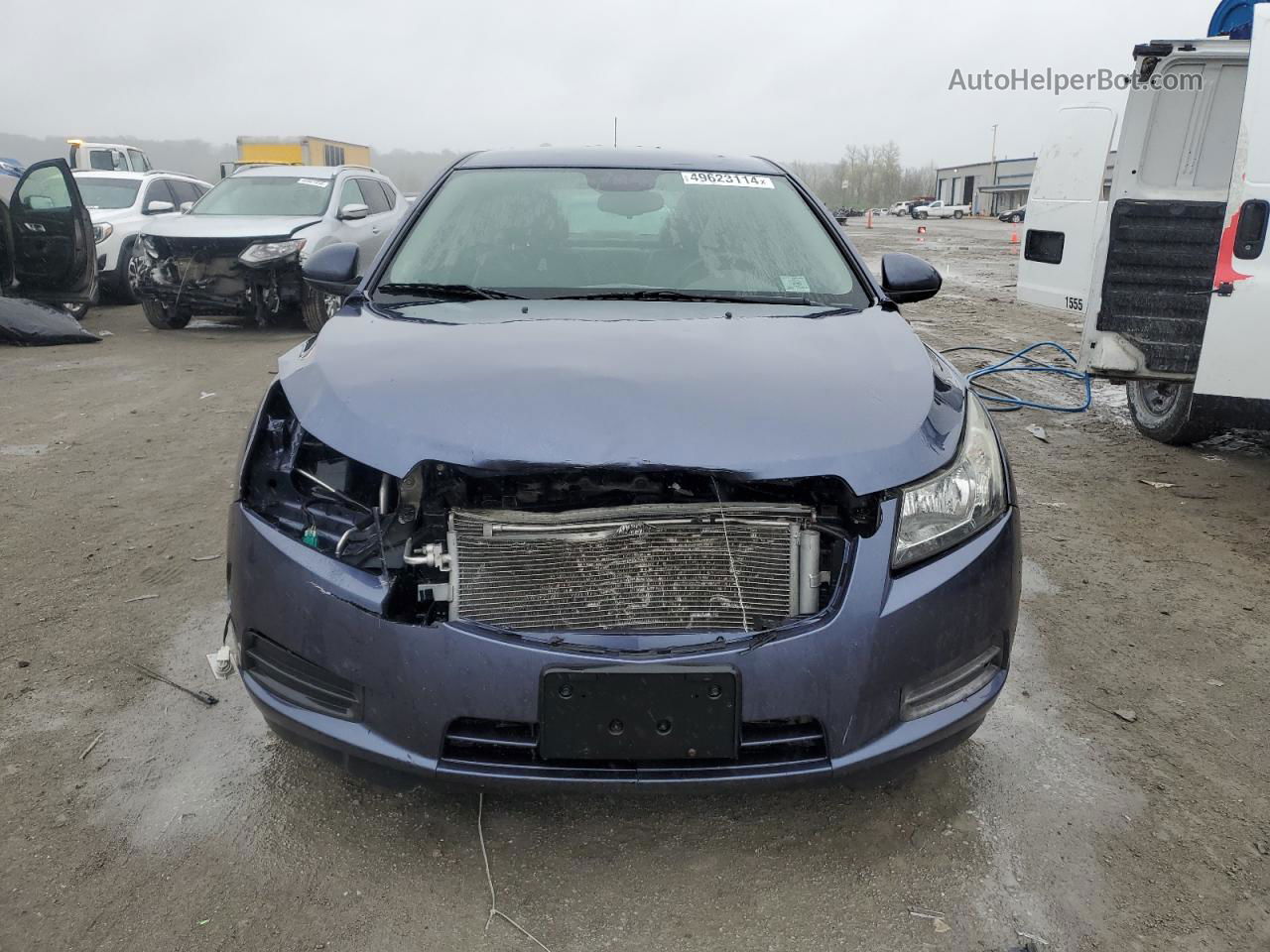 2013 Chevrolet Cruze Lt Blue vin: 1G1PE5SB0D7107759