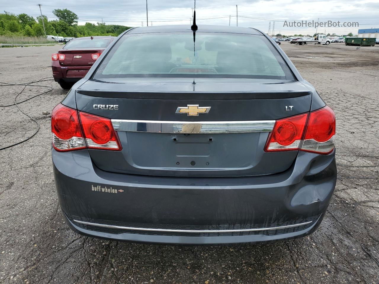 2013 Chevrolet Cruze Lt Серый vin: 1G1PE5SB0D7193929